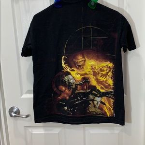 3/$10 Black Fantastic Four T-shirt. Size M